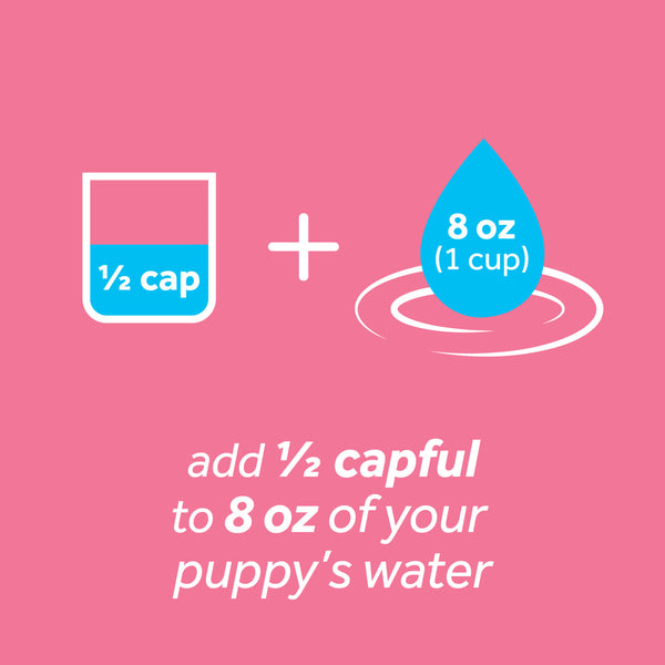 Tropiclean Fresh Breath Dental Health Solution Puppy 473mL