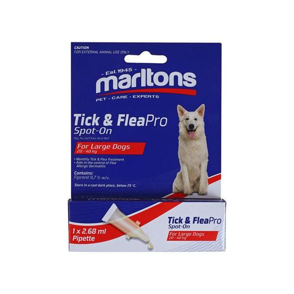 Marltons Tick And FleaPro Spot-on for Dogs (Prices from)