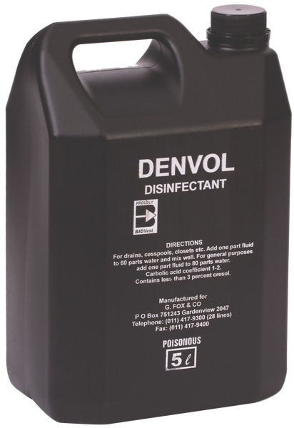 Denvol Black Drain Cleaner & Disinfectant Dip (Prices From)