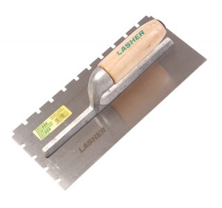 Lasher Trowel β Tilers (Poly Handle, 6x6x19 Notched)