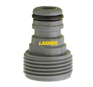 Lasher Male Plastic Connector 19mm