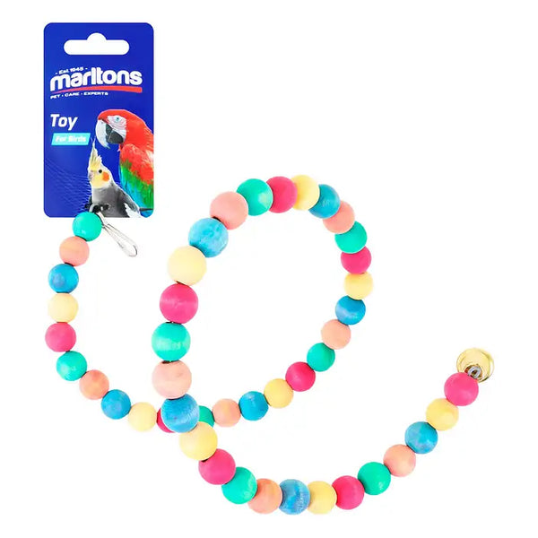 Marltons Twirl Perch Bird Toy
