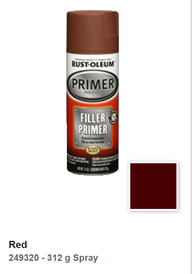 Rust-Oleum® Automotive Filler Primer Spray – For the Farmer