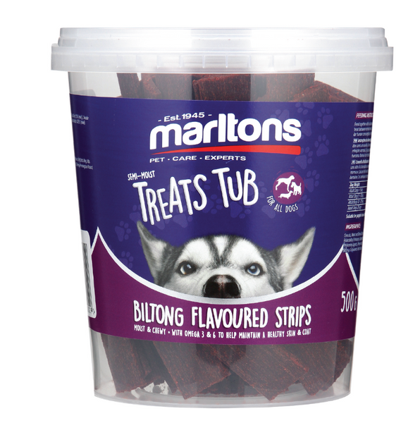 Marltons Semi - Moist Tubs  4 x 500g (4 Tubs)