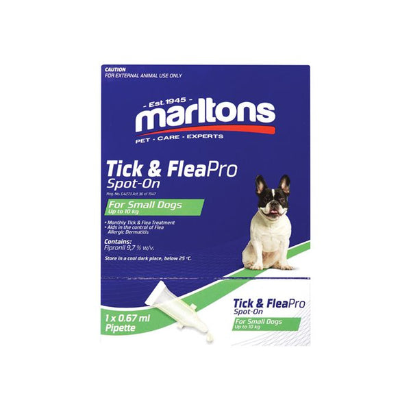Marltons Tick And FleaPro Spot-on for Dogs (Prices from)