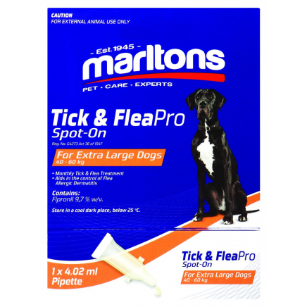 Marltons Tick And FleaPro Spot-on for Dogs (Prices from)