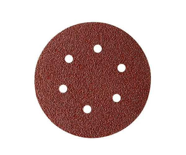 Coarse Cut Sanding Discs, Grip, 6 Holes