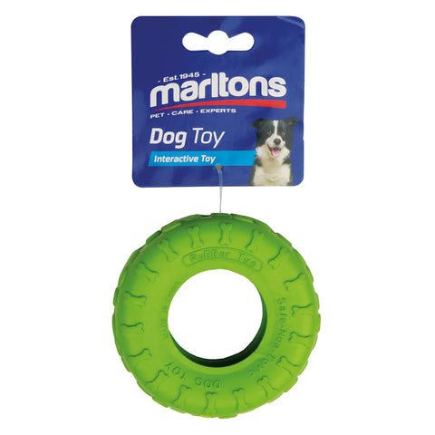 Marltons Tyre - GREEN/YELLOW - 10 cm