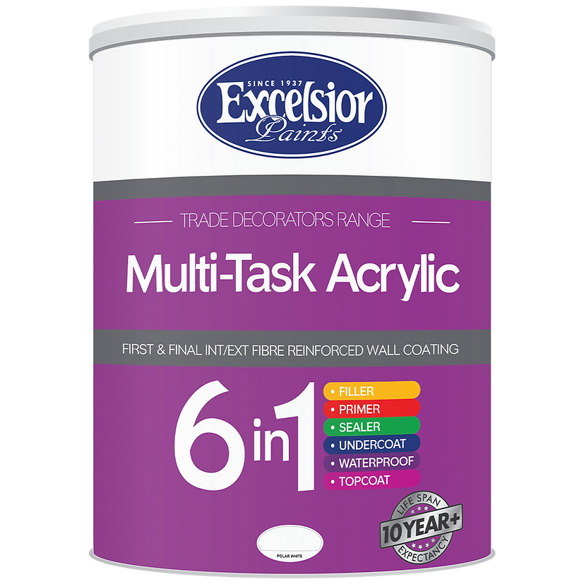 Excelsior Trade Decorators Multi Task 6 In 1 Acrylic (Prices From)