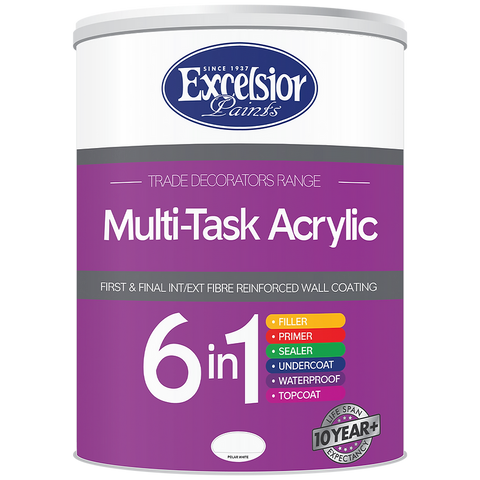 Excelsior Trade Decorators Multi Task 6 In 1 Acrylic (Prices From)
