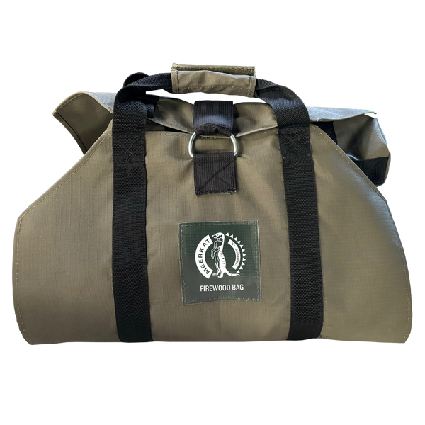 Meerkat Canvas Firewood Carry Bag
