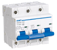 Chint Miniature Circuit Breaker  MCBs 10kA C-Curve AC/DC Rating 80-125A