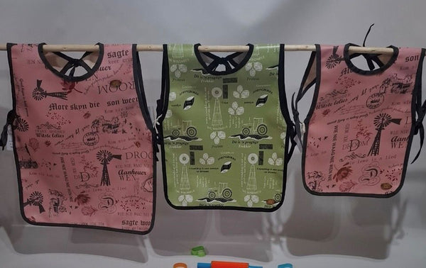 Handmade Vinyl Aprons For Kids