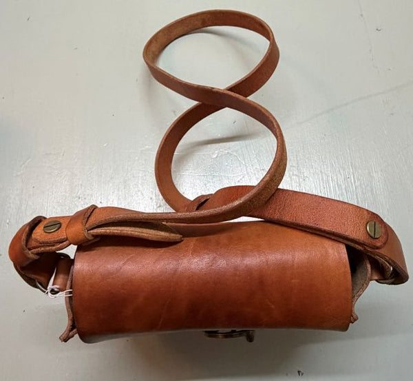 Handcrafted Full-Grain Leather Saddle Bag