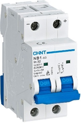 Chint Miniature Circuit Breakers "MCBs 6kA C-Curve (Energy Limiting: Class 3)"