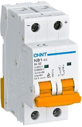 Chint Miniature Circuit Breakers "MCBs 6kA D-Curve (Energy Limiting: Class 3)"