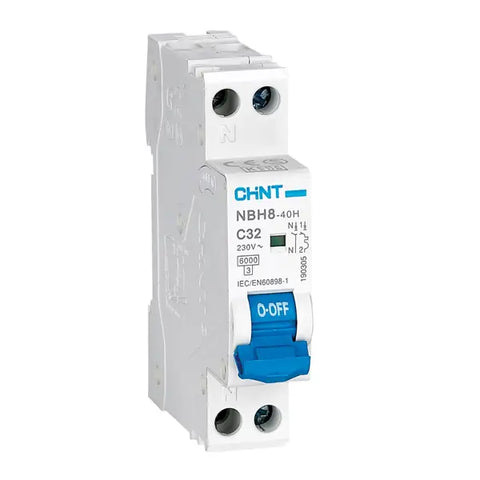 Chint Miniature Circuit Breakers Compact MCB 1P+N
