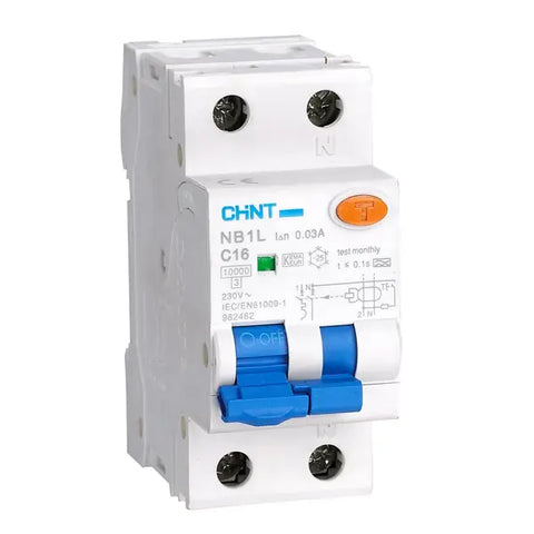 Chint NB1L Residual Current Operated Circuit Breaker with over-current protection (Magnetic)