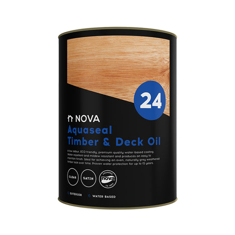 Nova 24 Aquaseal Timber & Deck Oil