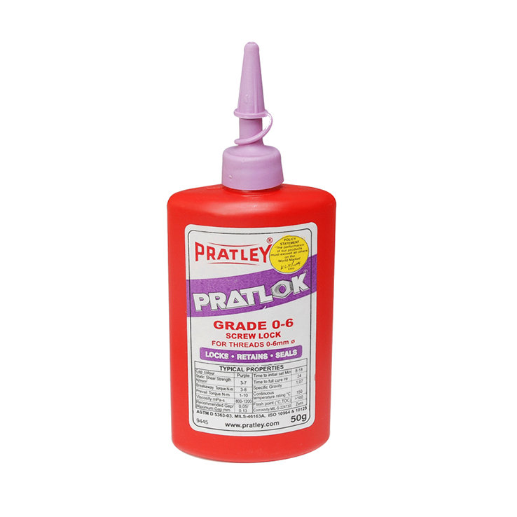 Pratley Pratlok® Grade 0-6  4 x 50g bottles