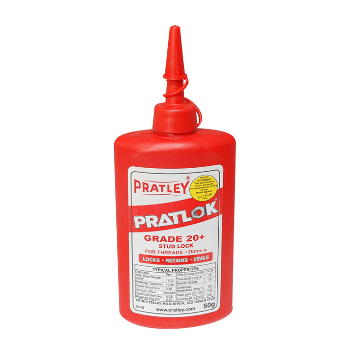 Pratley Pratlok® Grade 20+  4 x 50g bottles