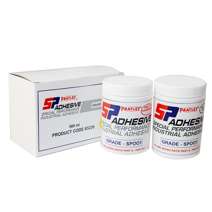 Pratley SP001® Industrial Pack - Water & Chemical Resistant Adhesive 2 x 250ml Jars