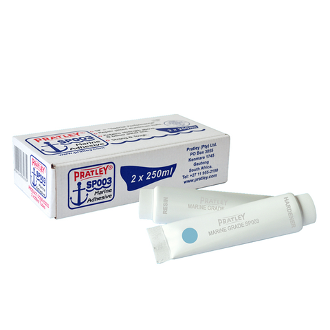 Pratley SP003® Marine Adhesive 2 x 250ml tubes.