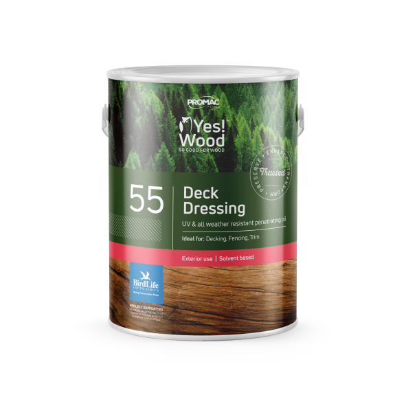 Yes Wood 55 Deck Dressing: Insecticidal and water repelling