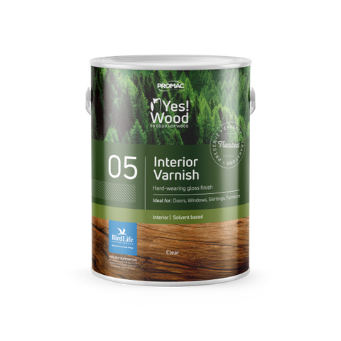 Yes Wood 05 Interior Varnish: Scratch-resistant qualities