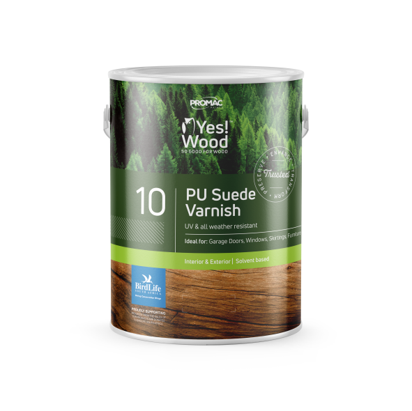 Yes Wood 10 PU Suede Varnish: Water-resistant qualities