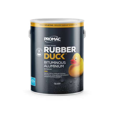Rubber Duck Bituminous Aluminium: Reflective aluminium