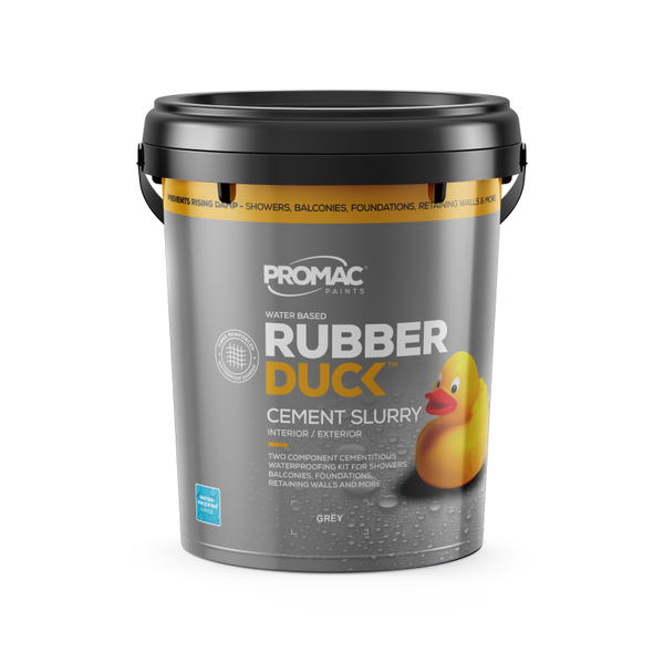 Rubber Duck Cement Slurry: Two component system