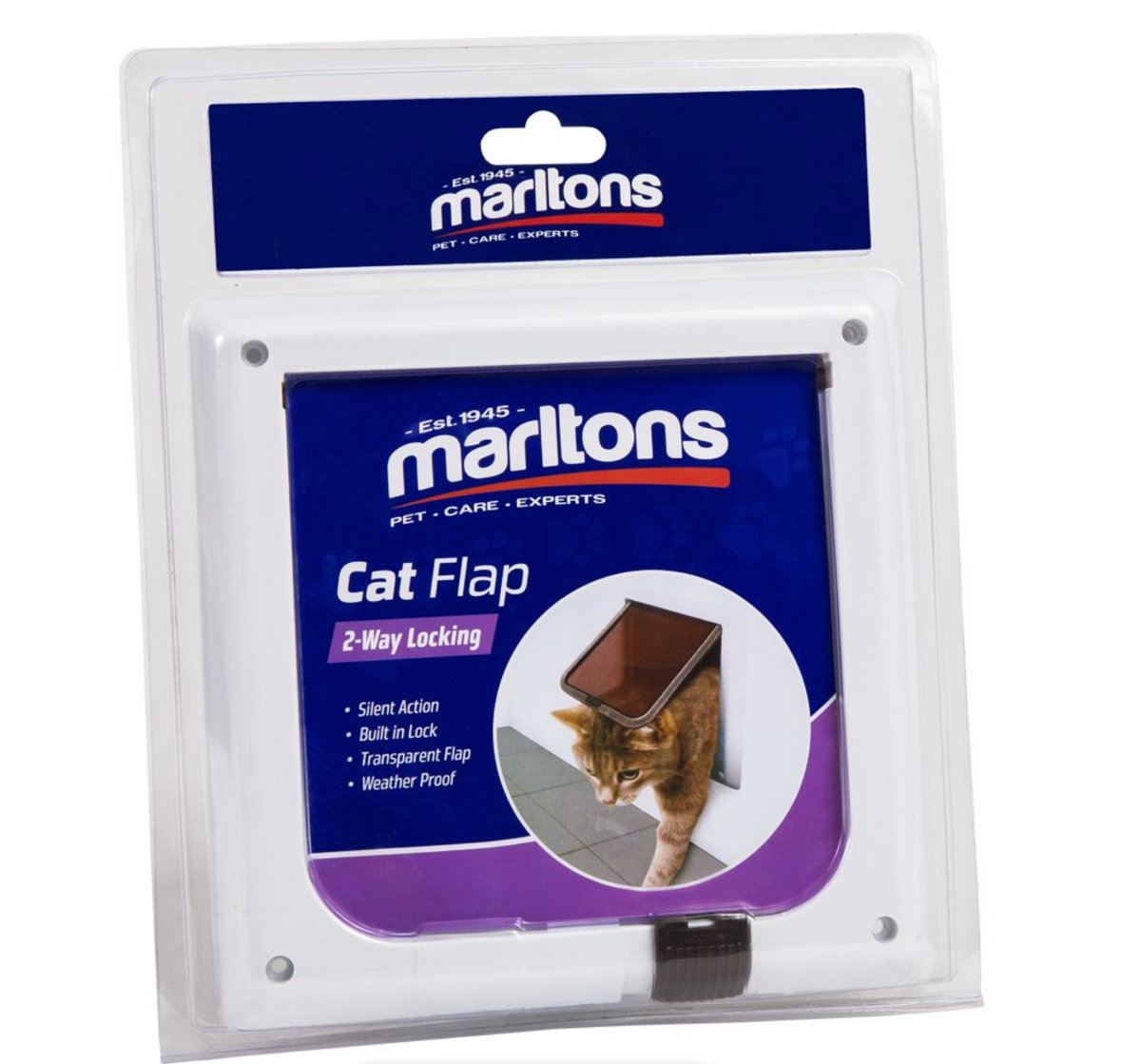 Marltons Cat Flap (2-Way Locking) – For the Farmer