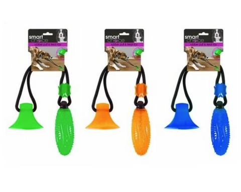 Smart Choice TPR Suction Cup Pull Dog Toy 19" (47.5Cm)