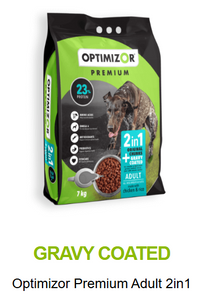 Optimizor Dog Food Gravy Coated (Prices From)