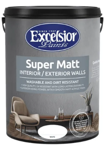 Excelsior Premium Supa Matt Acrylic (Prices from)