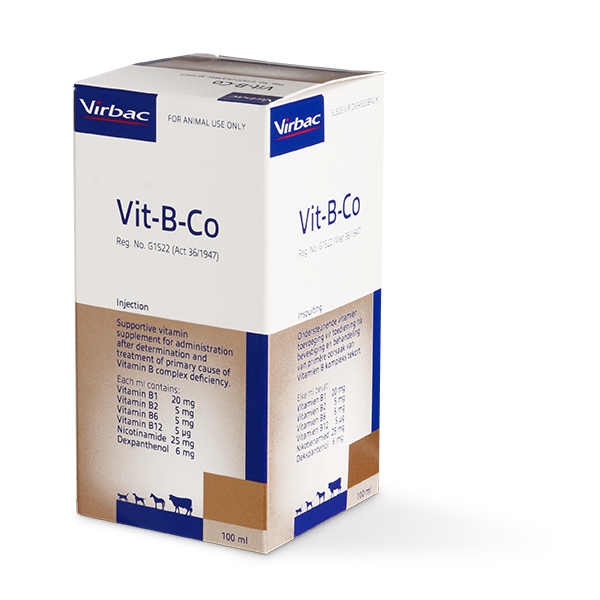 Bico Injection Virbac Vitamin B Co 100ml – For the Farmer