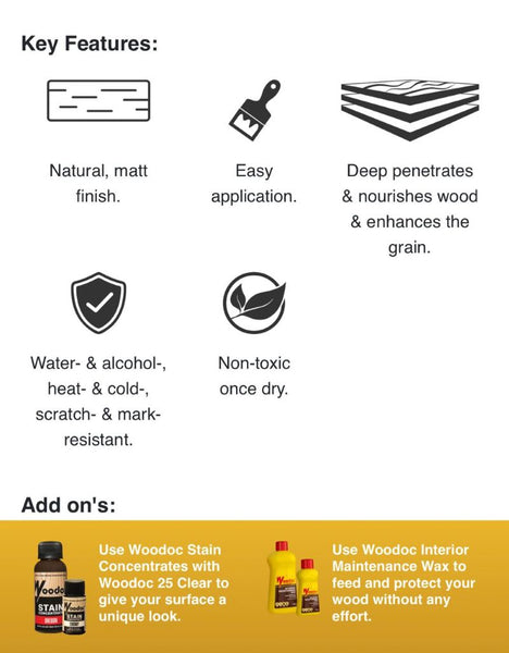Woodoc 5 Matt Indoor use (Prices from)