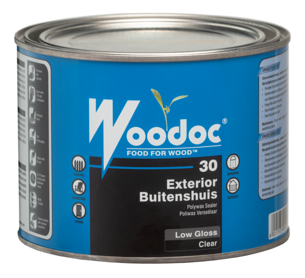 Woodoc 30 Clear Low Gloss Exterior Polywax Sealer