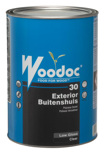 Woodoc 30 Clear Low Gloss Exterior Polywax Sealer