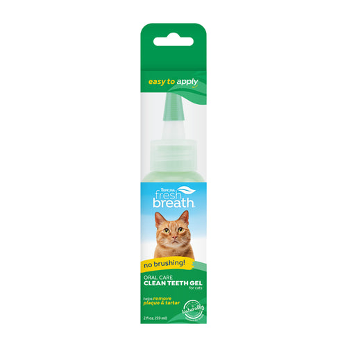 TropiClean Fresh Breath Oral Care Clean Teeth Gel for Cats 59ml