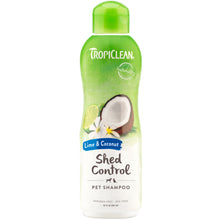 TropiClean Lime & Cocoa Butter Shed Control Dog & Cat Shampoo 355ml