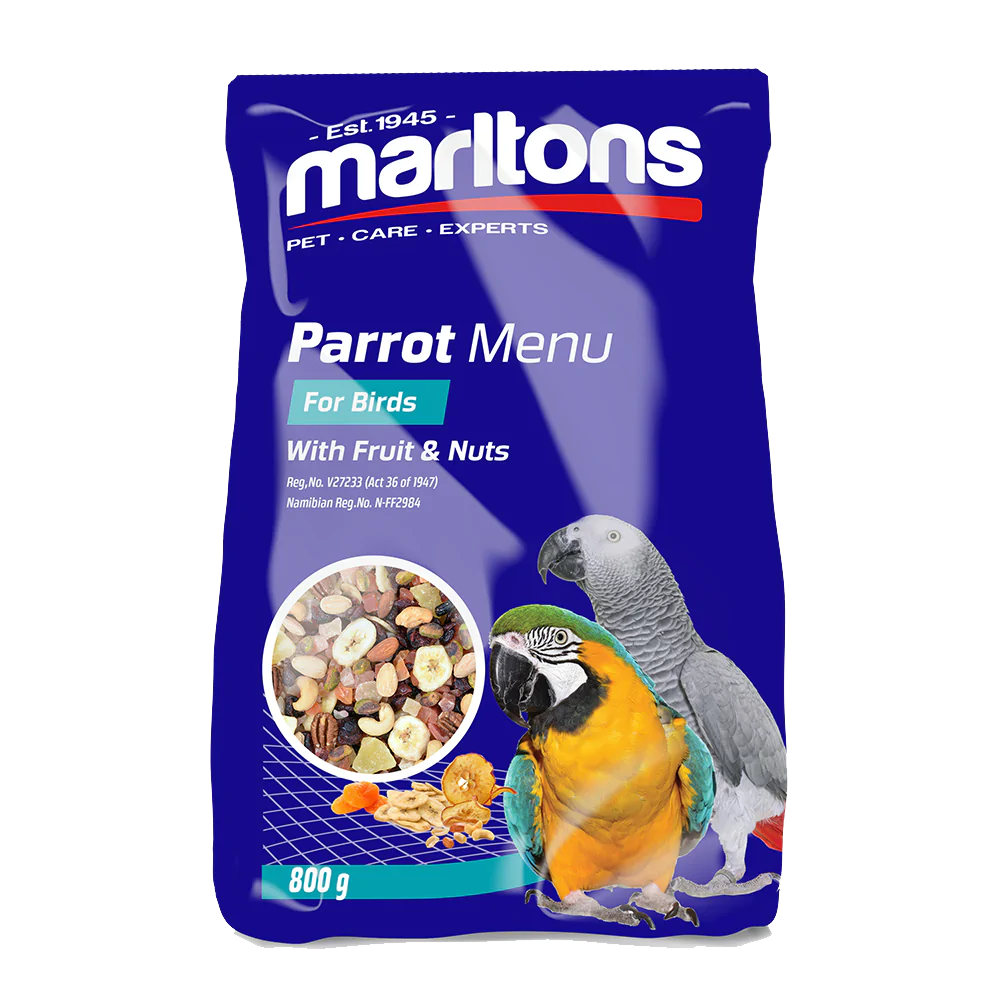 Marltons Parrot - Fruit & Nut (10 x 800g)