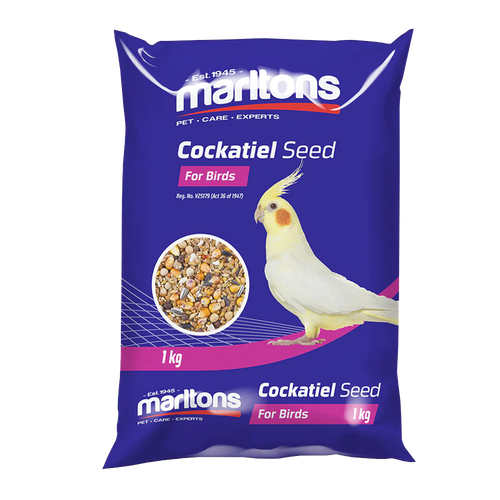 Marltons Cockatiel Seed (10 x 1kg)