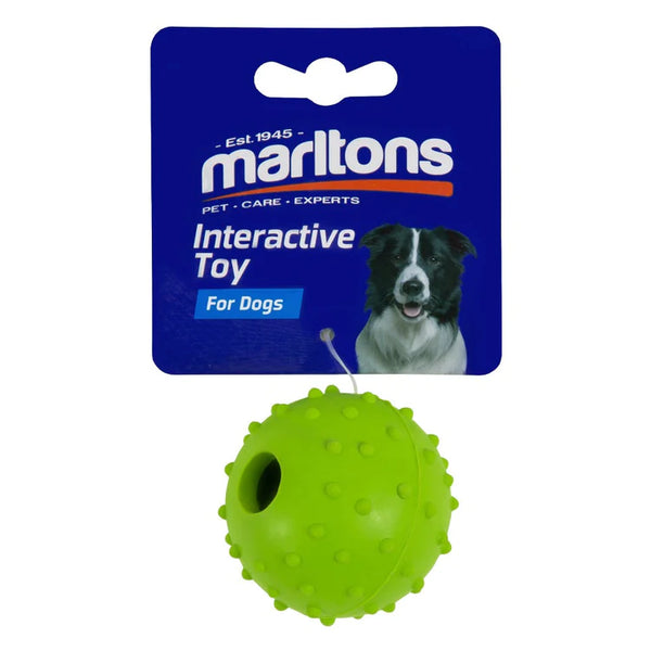 Marltons Rubber Ball with bell 50mm