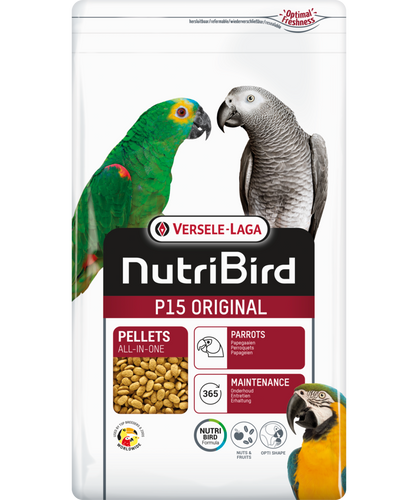 Versele-Laga NutriBird P15 Original Maintenance Pellets for Parrots (Prices from)