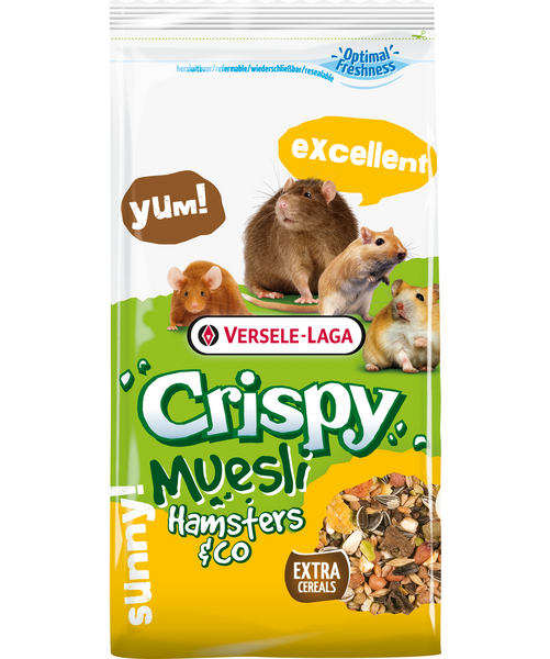 Versele-Laga Crispy Muesli – Hamsters & Co (Hamster Crispy) 1kg