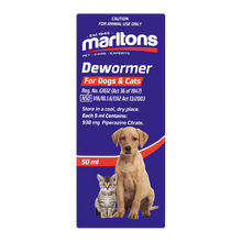 Marltons Dewormer For Dogs & Cats 50ml (10 Packets)