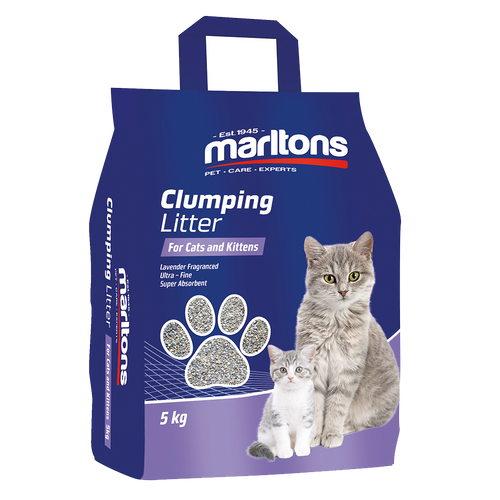 Marltons 3-in-1 Cat Litter Moonlight Ultra - Lavender (4 x 5 kg)