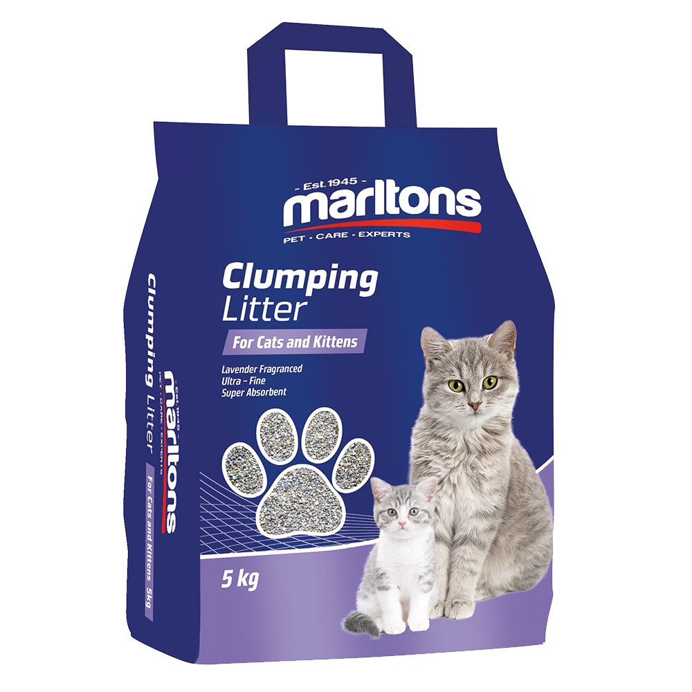 Marltons 3-in-1 Cat Litter Moonlight Ultra - Lavender (4 x 5 kg)